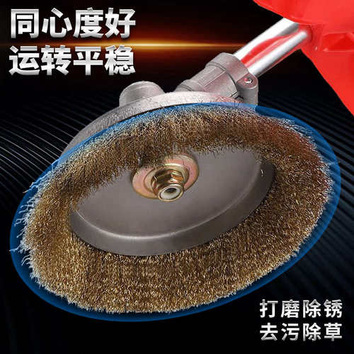 批发碗型钢丝轮180除锈轮白碗钢丝轮200打磨轮抛光轮罗碗型钢丝刷