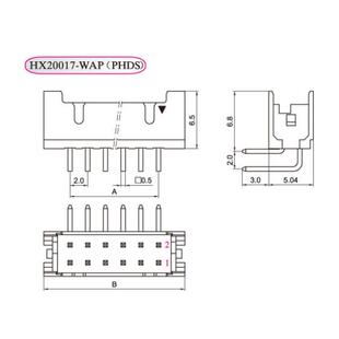 4WAP 26WAP弯针 红星 PHDS HX20017