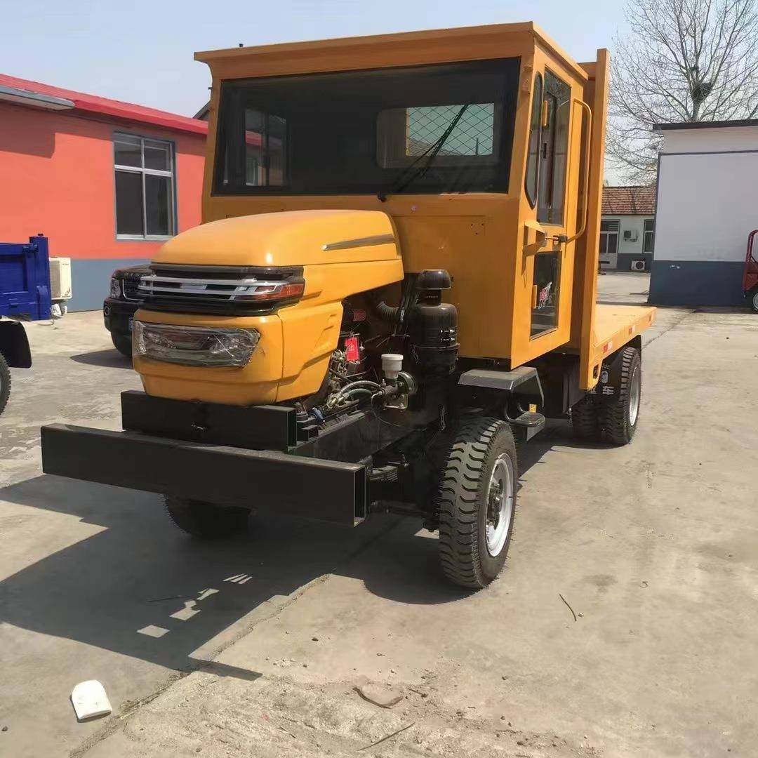 四不像农用车四驱自卸车小型柴油六轮拖拉机矿用工程翻斗车