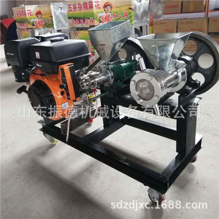 面粉杂粮组合膨化机商用车载流动膨化机食品加工江米棍机械