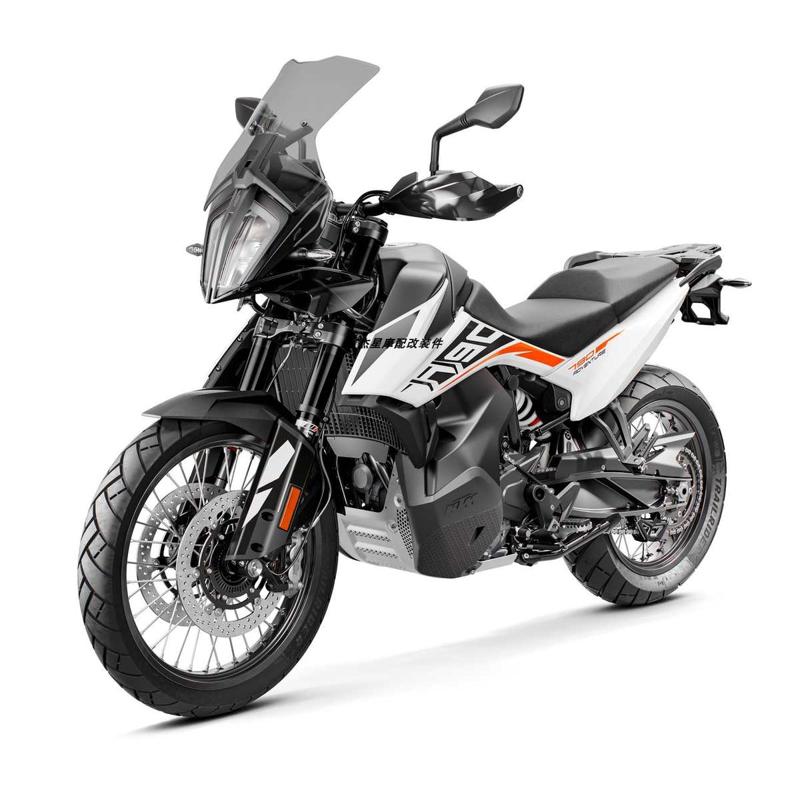 适用于KTM 790 ADV/R 19-23年改装前挡风玻璃透明 加长加厚风挡镜