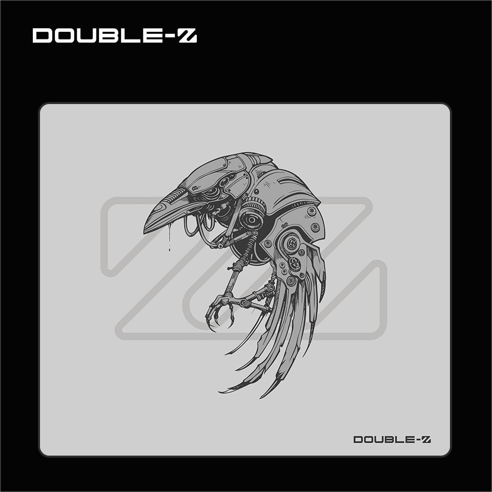 Double-Z电竞布面滑鼠垫Oculus控制型490x420mm Crow配色Xsoft材