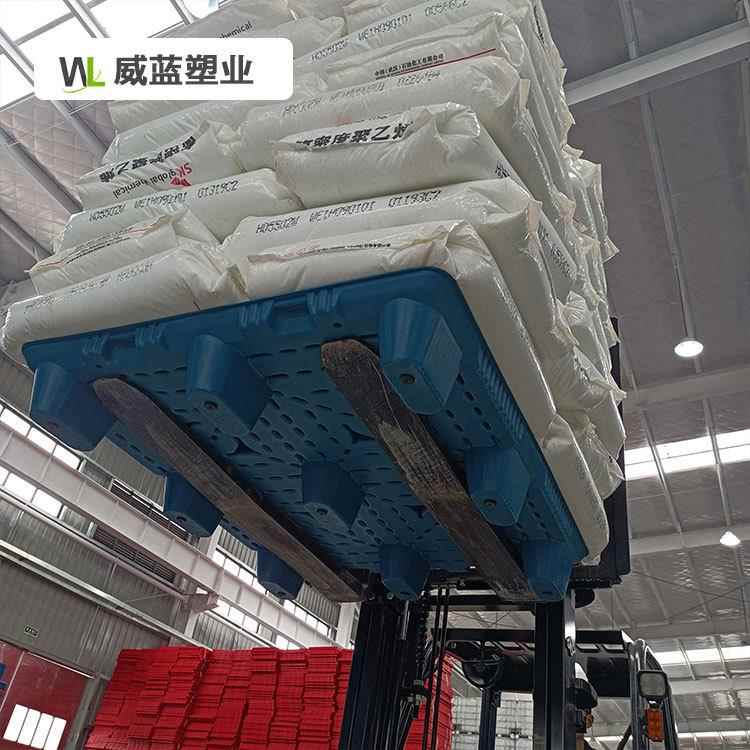 塑料托胶盘叉车板吹垫板塑JCM物流垫托板货架栈板防潮塑卡板厂武