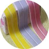 定购带包盛达xt0149鑫边绒带丝绒 对折色19mm