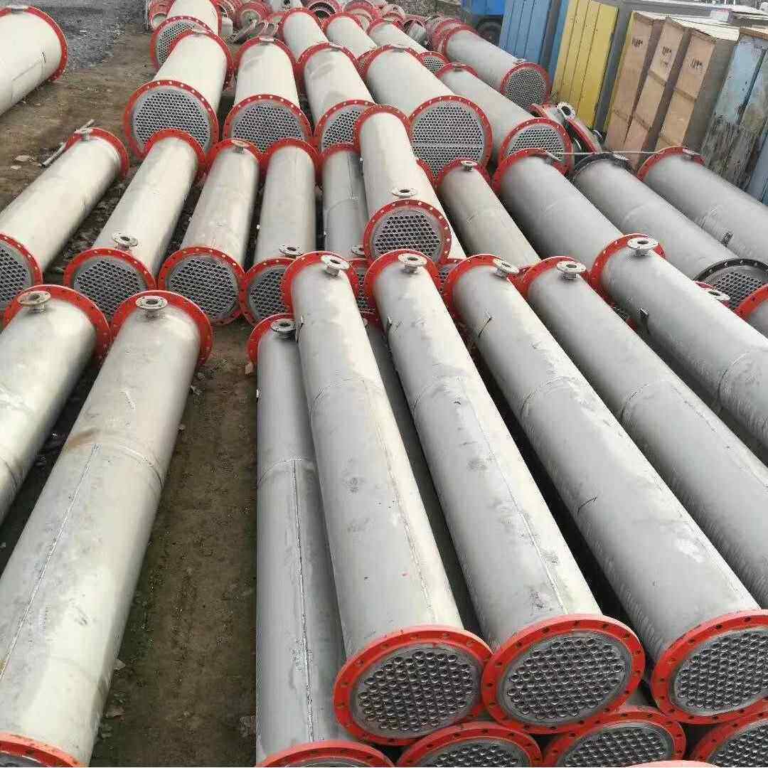 二手不锈钢列管冷凝器大管径不锈钢列管换热器5-1000平方冷凝器