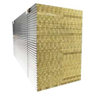 50厚轻质冷库隔热外墙保温板 防火阻燃机制净化彩钢岩棉夹芯板