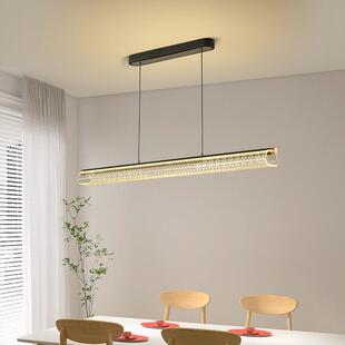 一字餐厅L751D吊灯现简约代厅办公室吧E台餐极简家用创意个性 新款