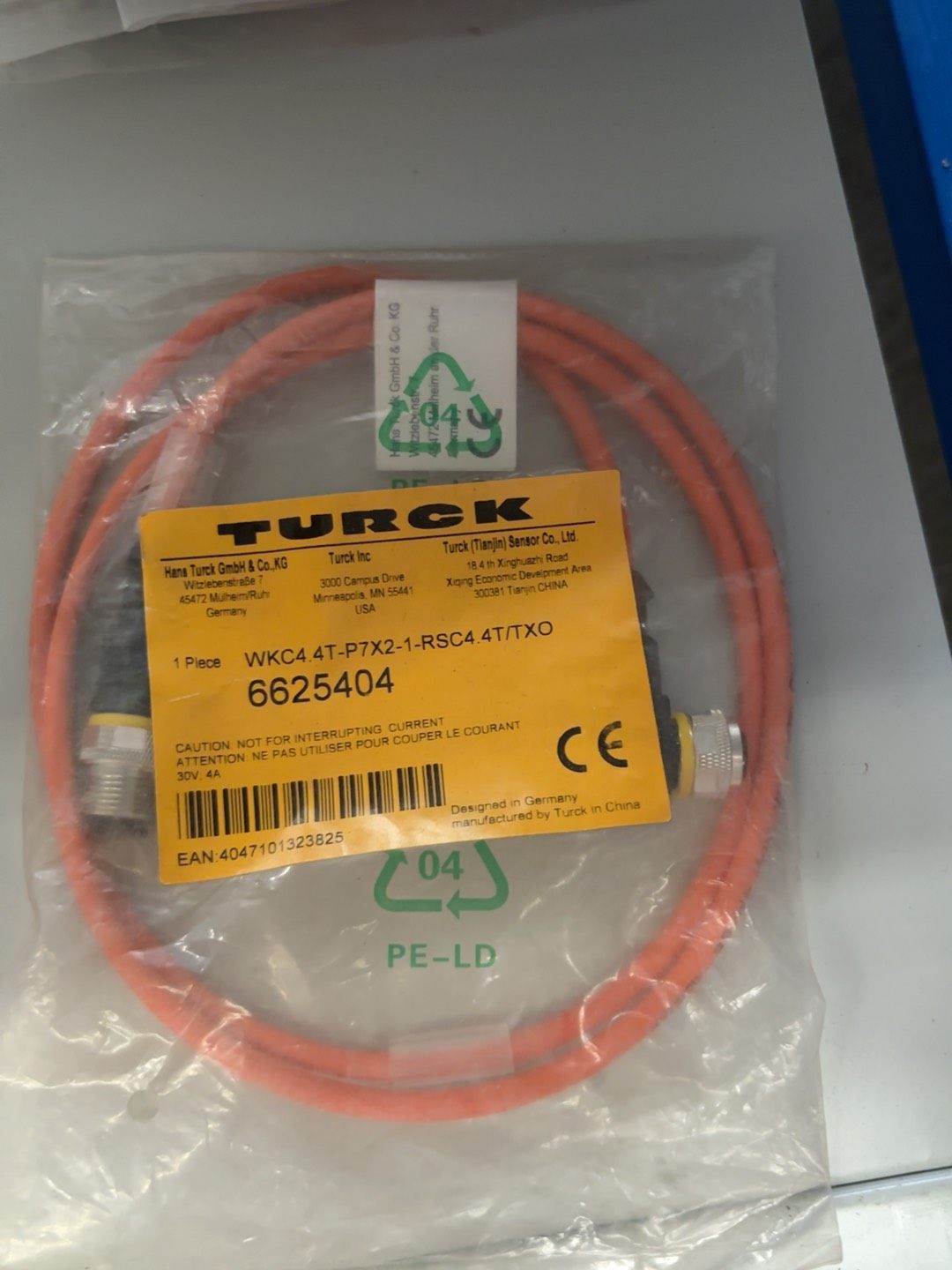TURCK+图尔克传感器线缆