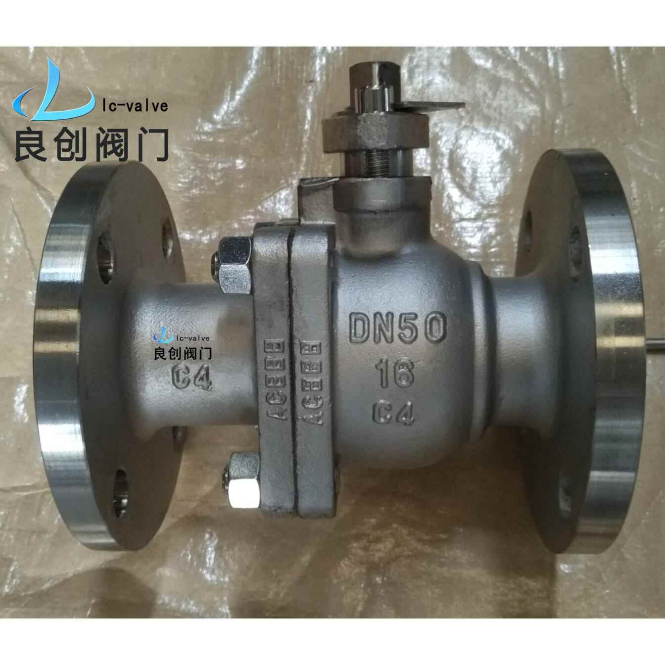 供应手动浓硝酸用钢C4钢不锈钢球阀00Cr14Ni14Si4C4钢球阀门图片