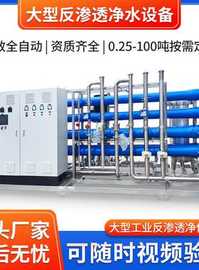 0吨大型工业水处理反渗透设备RO商用净水器去离子直饮水超纯水机