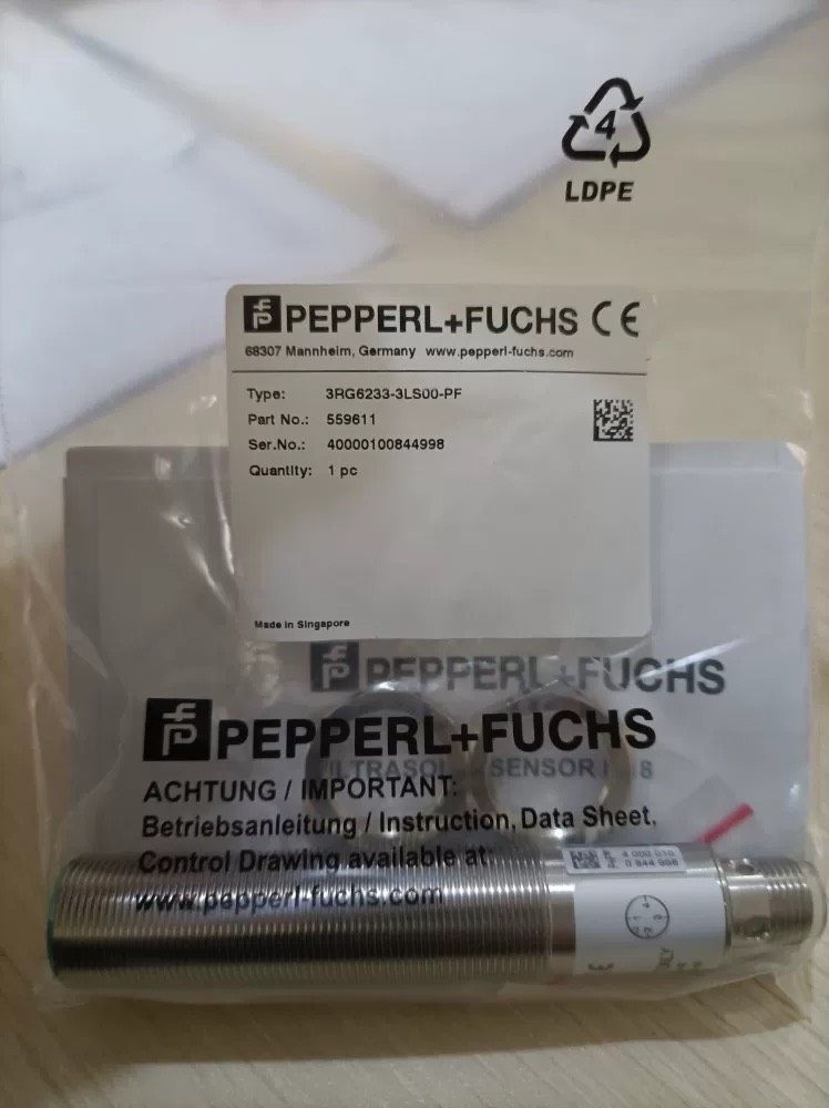 3RG6233-3LS00-PF倍加福传感器全新原装正品现货