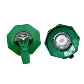 美亚旋转拖把备件盘拖把杆绿色行星双子座扁平拖把配件