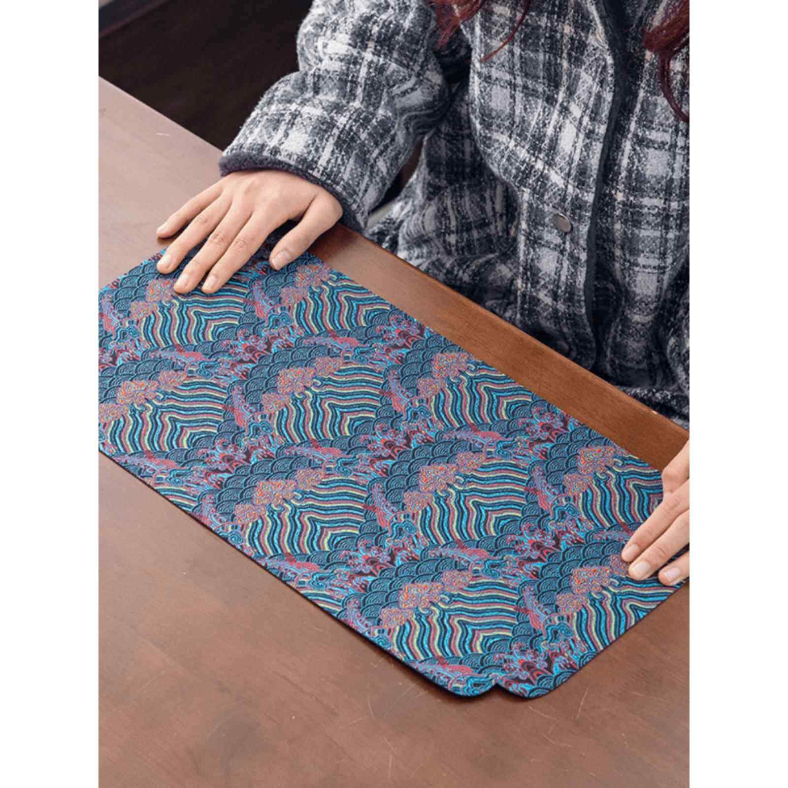 宫廷云锦双面茶席禅意布艺干泡吸水茶垫简约隔热茶桌中式茶巾垫子,居家布艺,茶席,淘宝优惠券,粉丝福利购,淘宝优惠卷