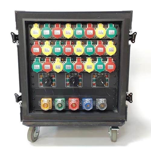 金三湖42路工业插电源箱舞台灯光单响大屏配电箱演出租赁直通