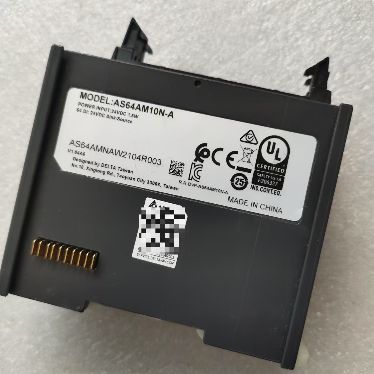 台达AS系列PLC开关量模块，AS64AM10N-A,350