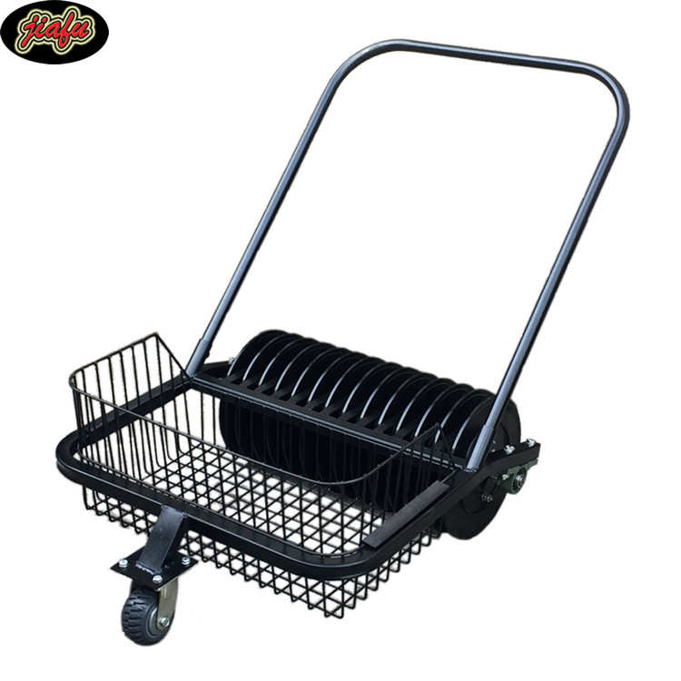 高尔夫捡球机13道手推捡球车捡球器拾球滚练习场设备用品