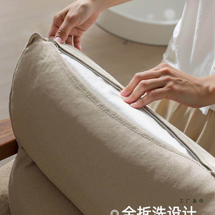 新实沙木沙发床伸缩双能人米多功小户985型客厅发床折叠两用款