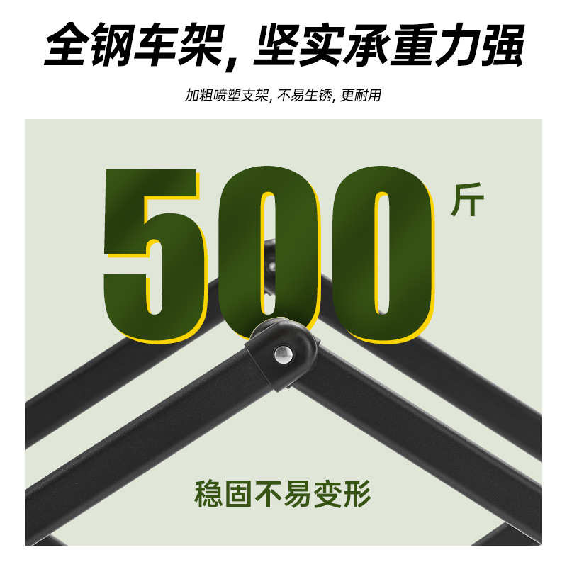 【静音万向】户外推车可折叠户外野餐车便携营地拖车买菜拉快递by