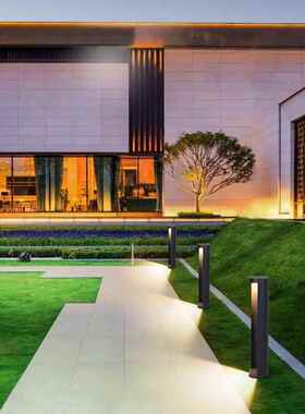 太阳能BY-P1800地户外防水单面发草灯光公园别墅路灯庭半院圆形草