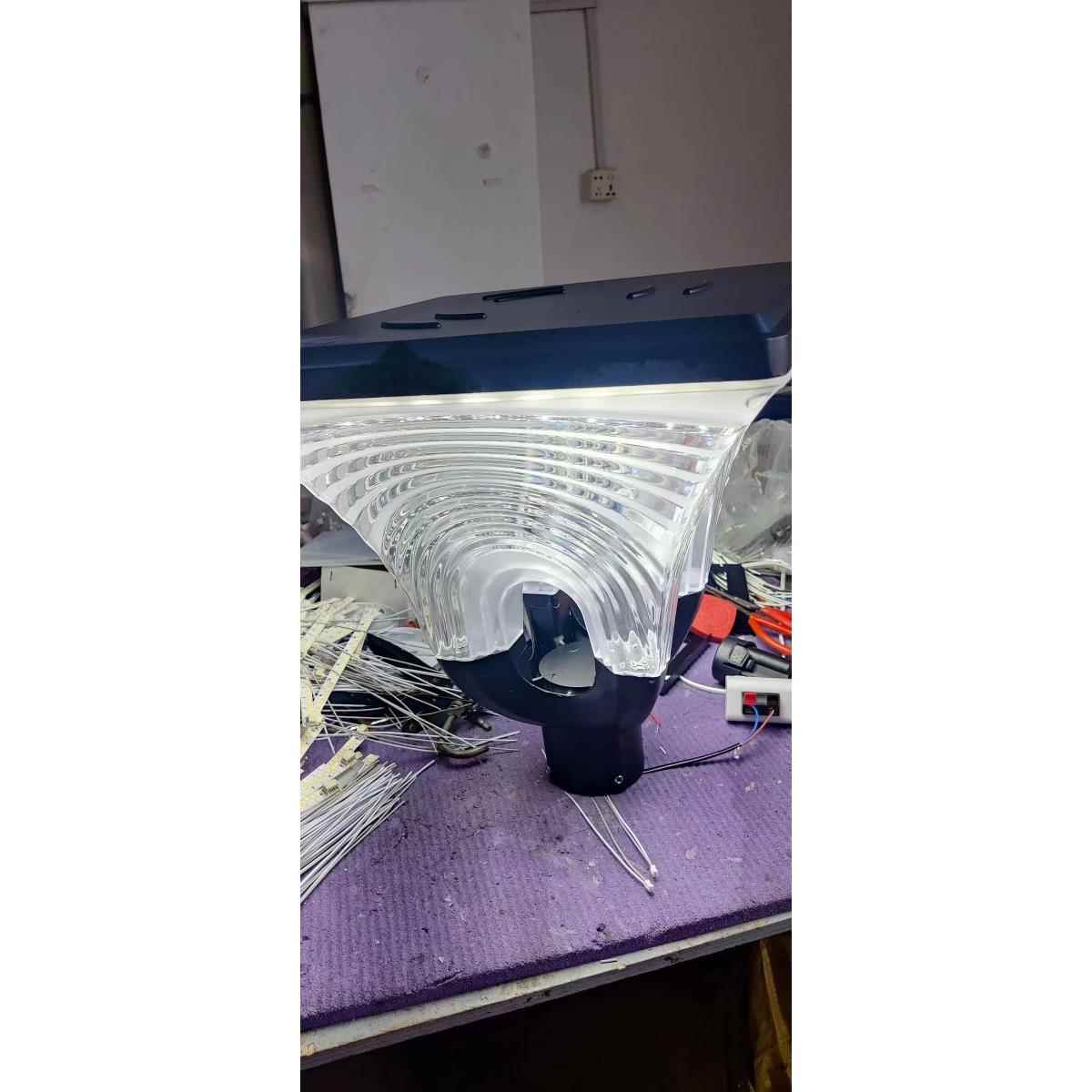 新款路灯户外庭院灯超亮防水家用3米院子小区花园别墅照明灯方形