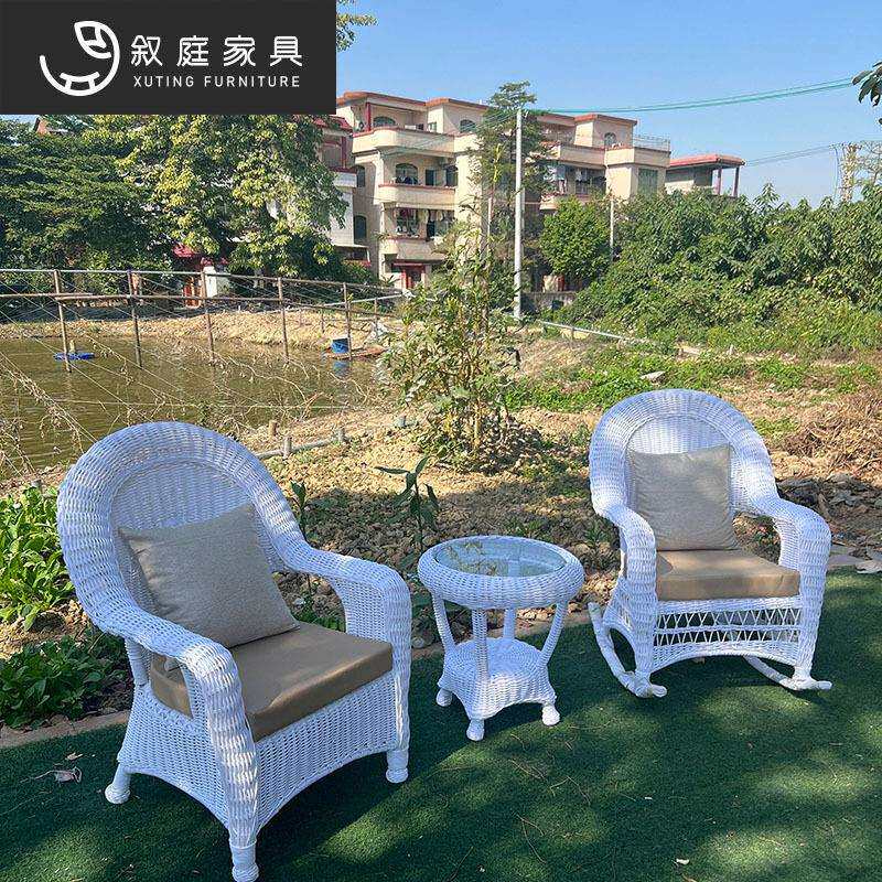 户外藤编休闲沙发组合室内桌椅阳台客厅藤沙发庭院椅子创意藤沙发