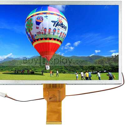 10.1寸TFT LCD彩色液晶显示屏/1024x600点阵彩屏模块/可配触摸屏