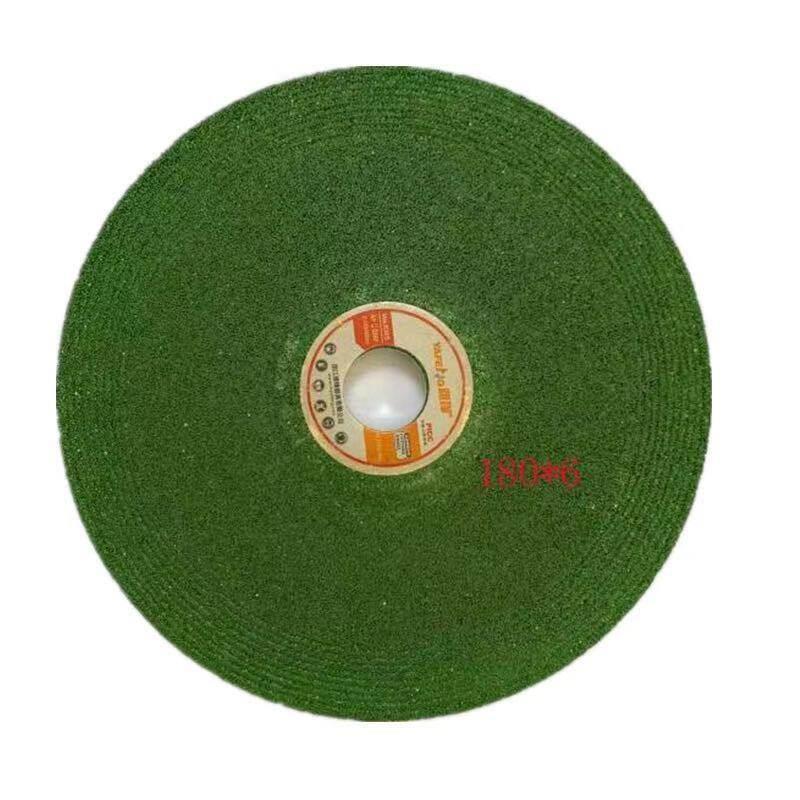 雅锋牌150*6*22不锈钢角磨片树脂砂轮片磨光片 打磨片 绿色切割片