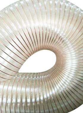 DN100,110,120pu通风除尘专用钢丝软管吸尘软管 pu耐磨伸缩软管