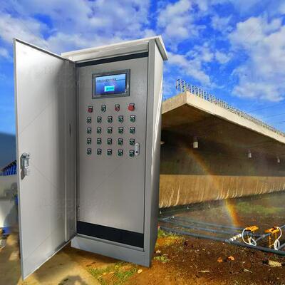 预制空心板喷淋养护系统厂家报价 桥梁智能喷淋养护系统