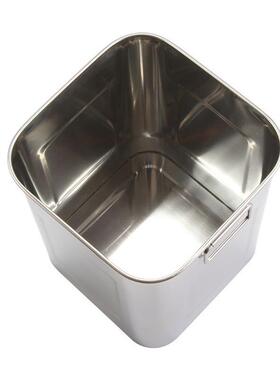 IYR7米桶不锈钢方桶四方桶带盖加厚防潮防虫米缸家用密封储物桶正