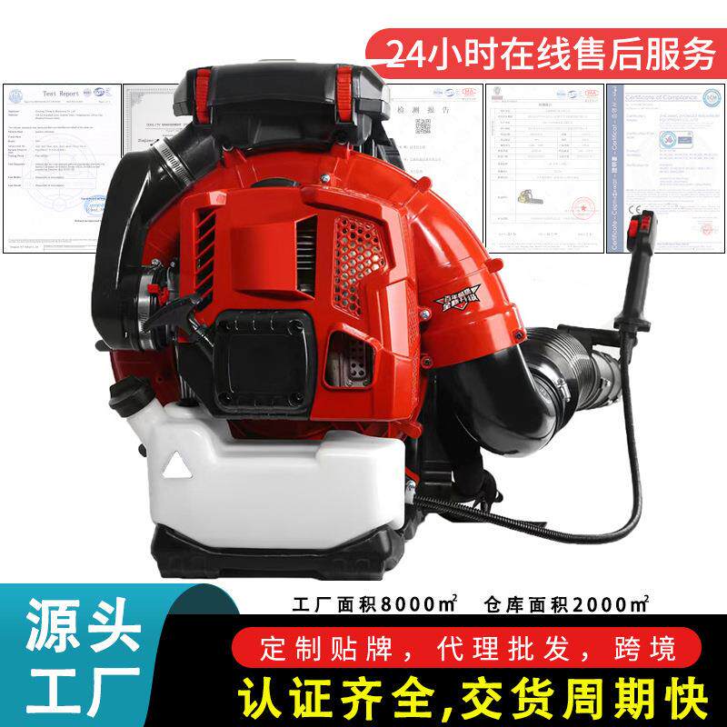 背负式吹风机家用多功能鼓风机大功率汽油吹雪机森林风力灭火机