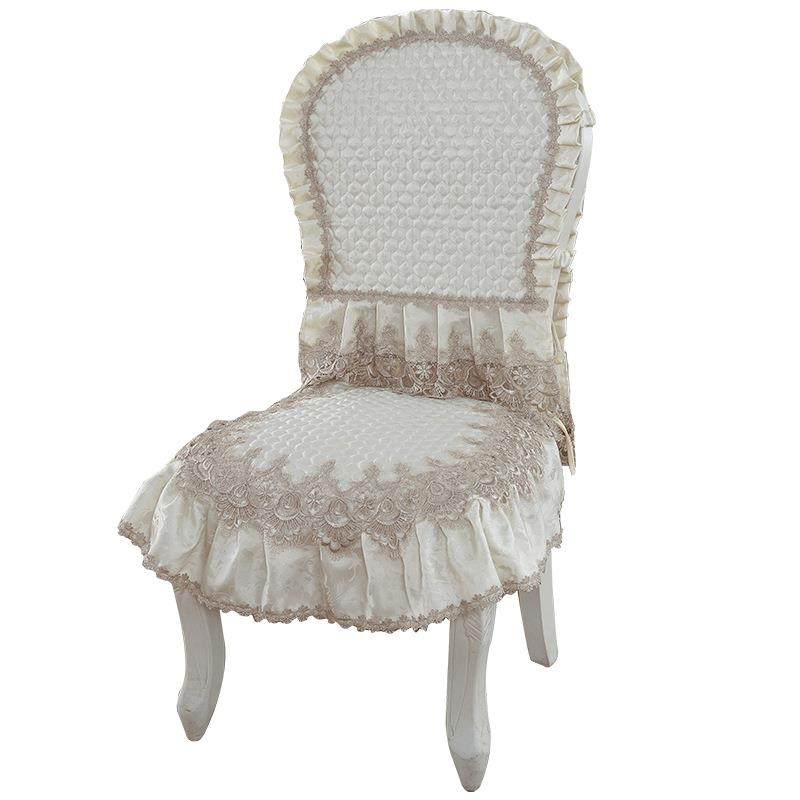 欧套通式餐桌椅椅子套四季用客厅家用布艺椅背套垫田园风酒T80322