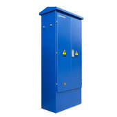 工业防雨304一级门工地落地箱加厚控制配电成套双层箱不锈钢柜柜