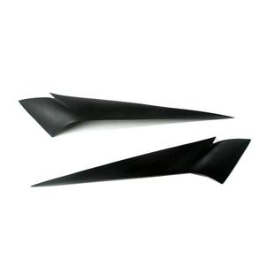 眼眉大适灯饰贴装 宝马X184E黑805色树脂灯眉改装 件 15款 用于09