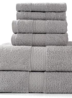 纯棉毛巾浴巾三件套 Bath Towel Set Cotton 3pcs Towels blanket