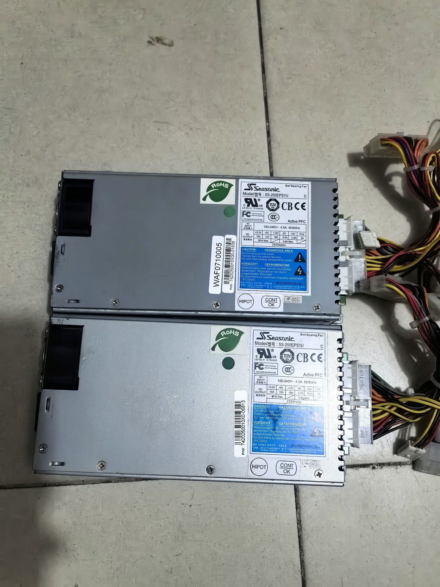 原装 海韵 SS-250EPS1U 额定250W 1U 工业