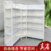 四柱货架超市小能便利店装 加厚展示架单面双面卖部900药店多功组