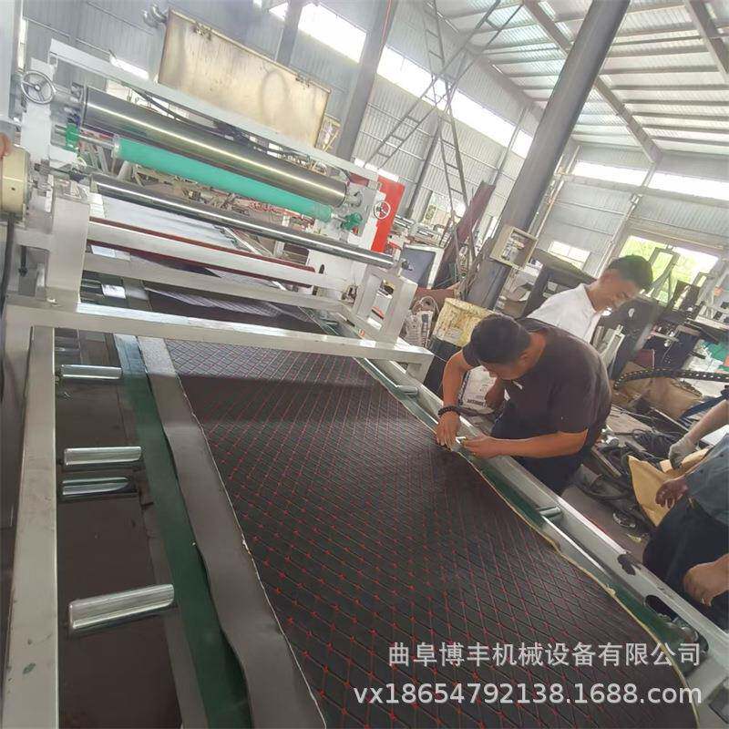 汽车脚垫XPE海绵皮革复合机 EVA泡棉毛绒布贴合机 热熔胶平贴机