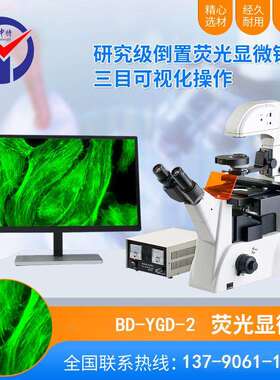 BD-YGD-2研究级倒置荧光显微镜三目可视化操作生物显微镜