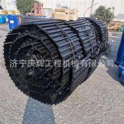 E390 E70B挖掘机履带板总成 驱动齿 拖链轮 钩机E374 E385支重轮