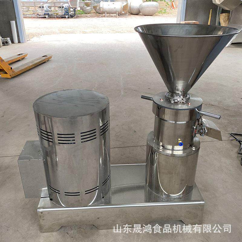鸡肉牛肉狗粮磨细胶体磨 大豆芝麻果酱研磨设备