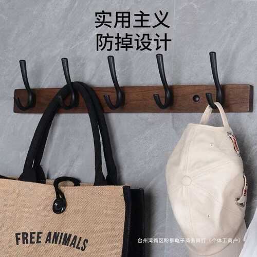 挂衣钩门后墙壁进门玄关挂勾挂衣架墙上入户门挂钩免打孔挂衣排钩