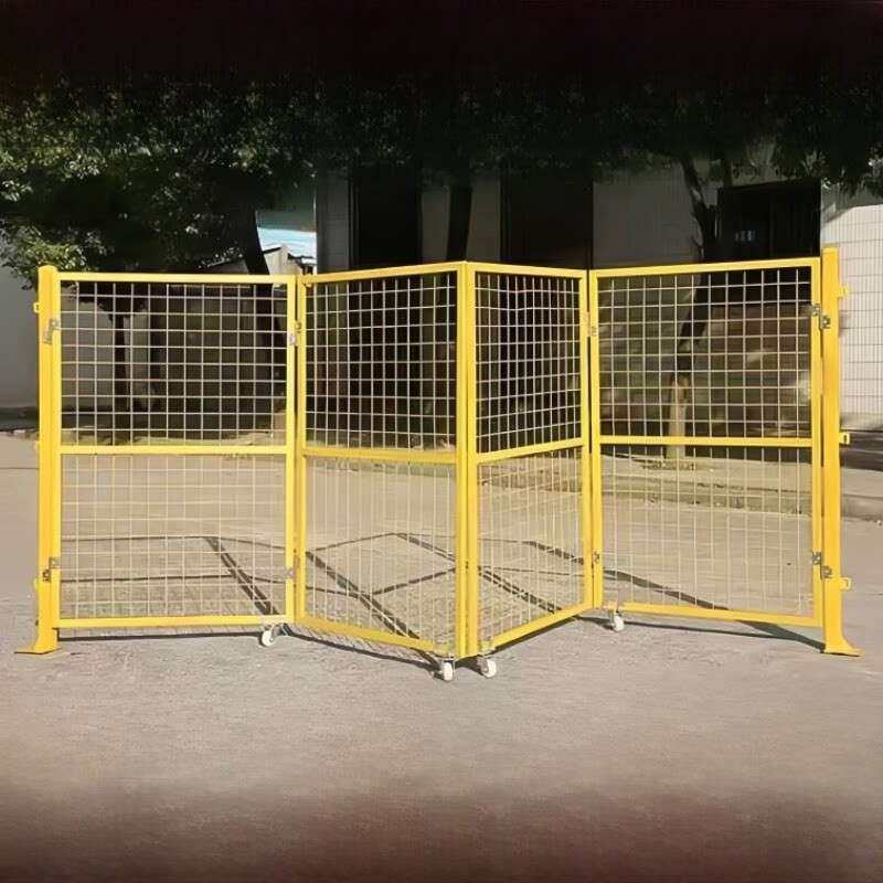 金属丝网门护栏网门仓库车间折叠门简易门庭院栅栏菜园栅栏网栅栏