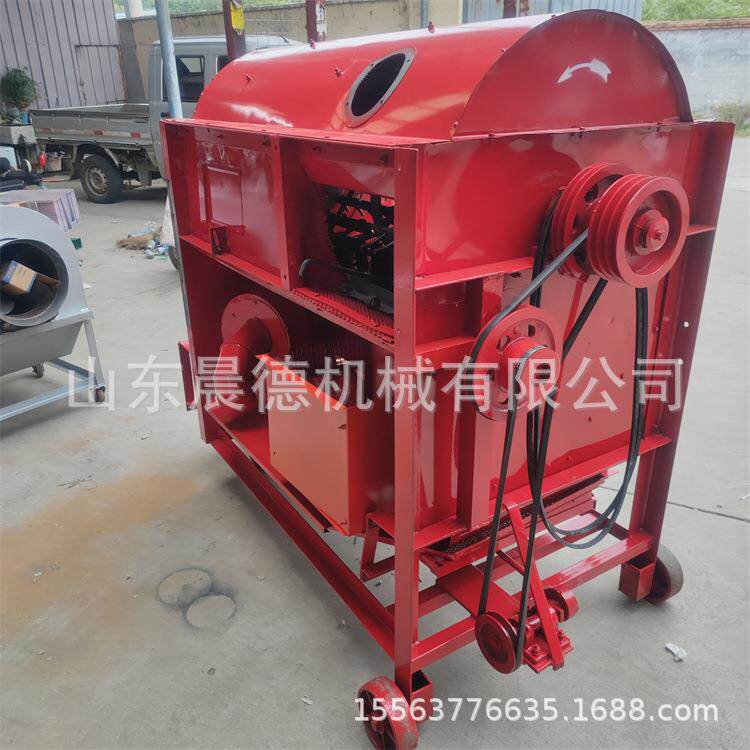 柴油多功能脱粒机 慧晨谷子黄豆打粒高产量苍术剥粒机