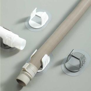 洗衣机排水管挂钩下水铁管出水口卡箍夹洗衣机管道卡管扣固定器