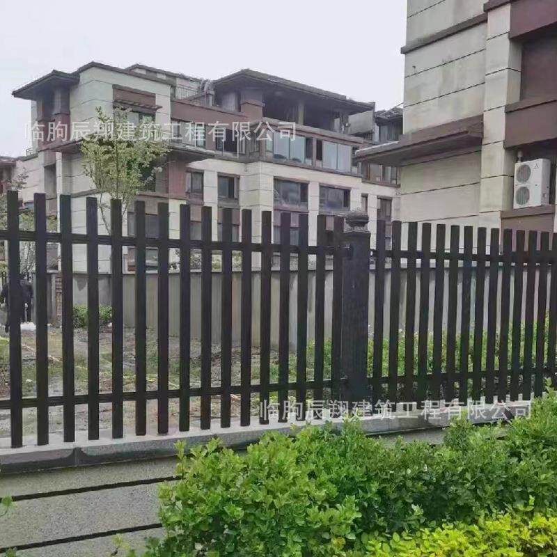 铝艺围墙护栏承接工程别墅小区隐私百叶护栏花园自建房庭院防护栏