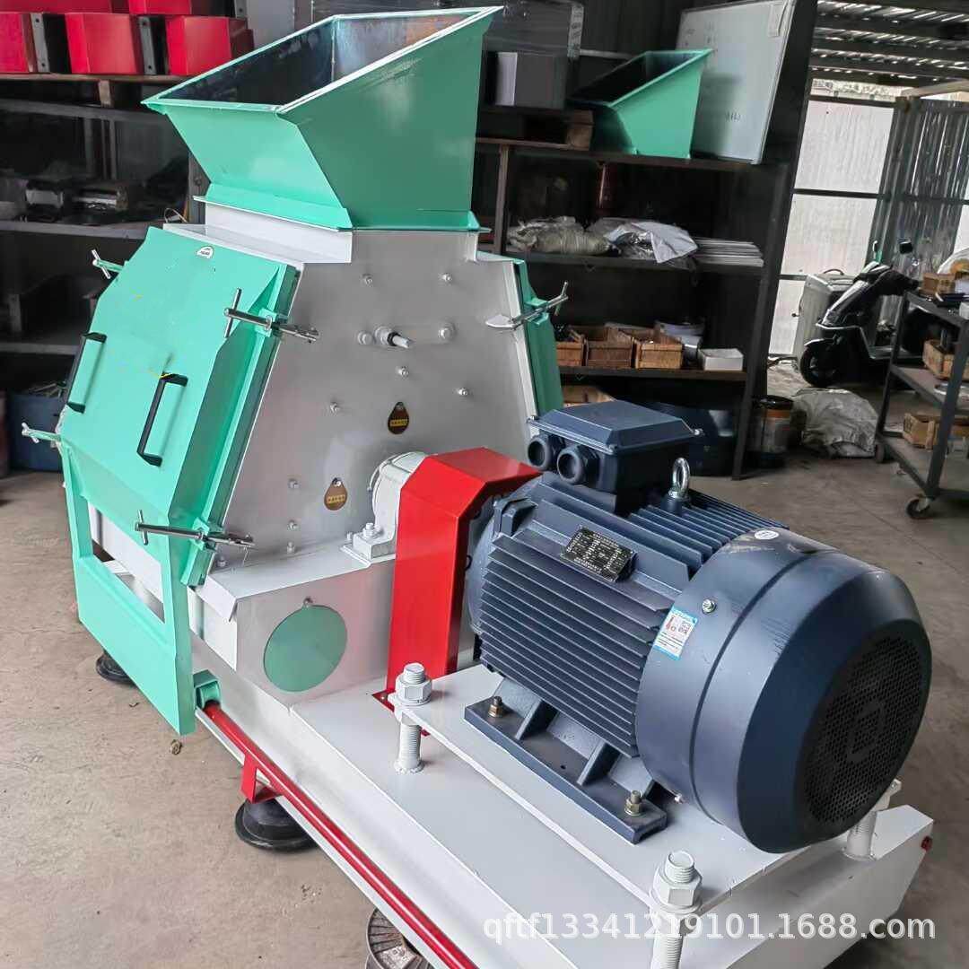 中小型草场水滴粉碎机小麦玉米秸秆破碎机养猪场豆粕杂粮粉碎机