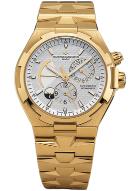 [9.8新]江诗丹顿纵横四海18K黄金动储自动机械手表男47450/B01J