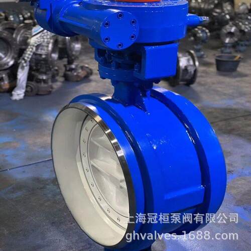 涡轮铸钢对焊阀蝶三偏心涡上海冠桓蝶阀D3613H轮-16C DN000