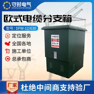 分接箱 630A一进二三四五六出户外欧式 10KV高压电缆分支箱DFW